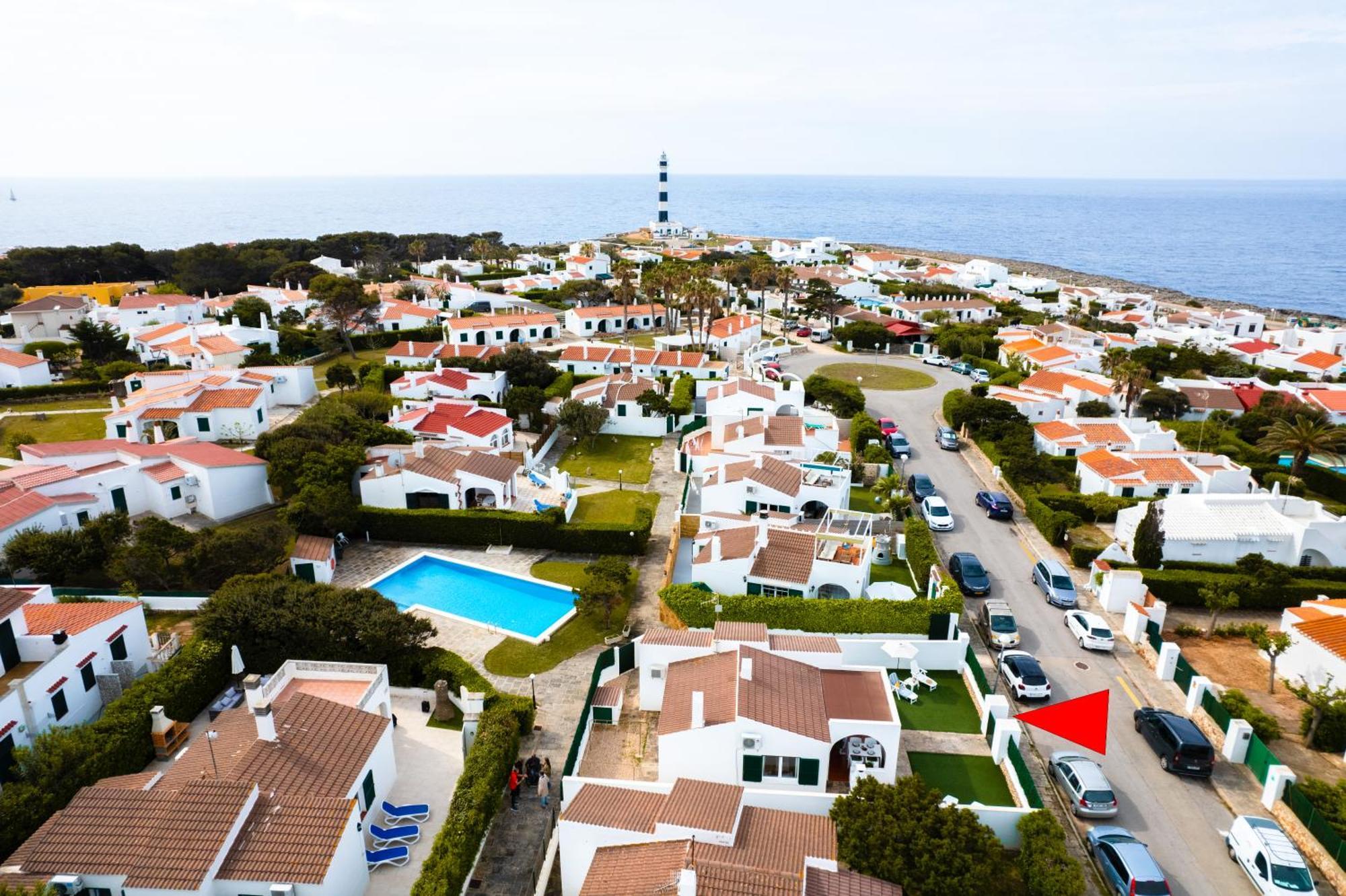 Apartamento Calan Bosch, Ciutadella Cala' en Bosch Bagian luar foto