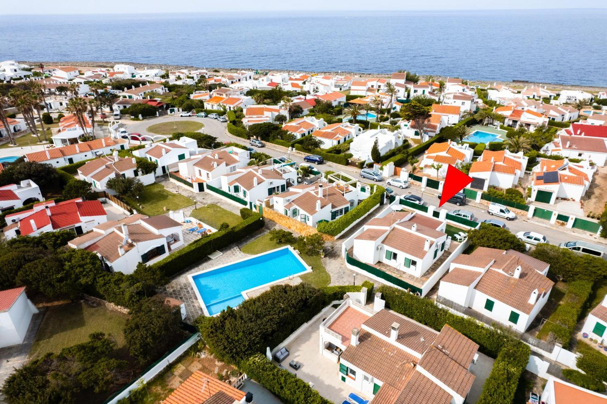 Apartamento Calan Bosch, Ciutadella Cala' en Bosch Bagian luar foto