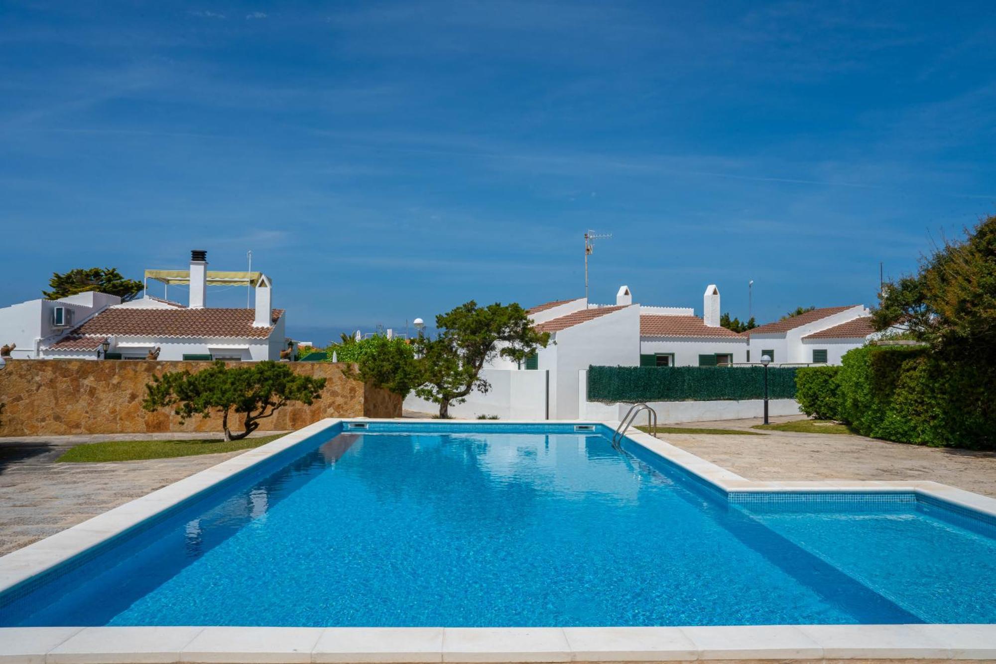 Apartamento Calan Bosch, Ciutadella Cala' en Bosch Bagian luar foto