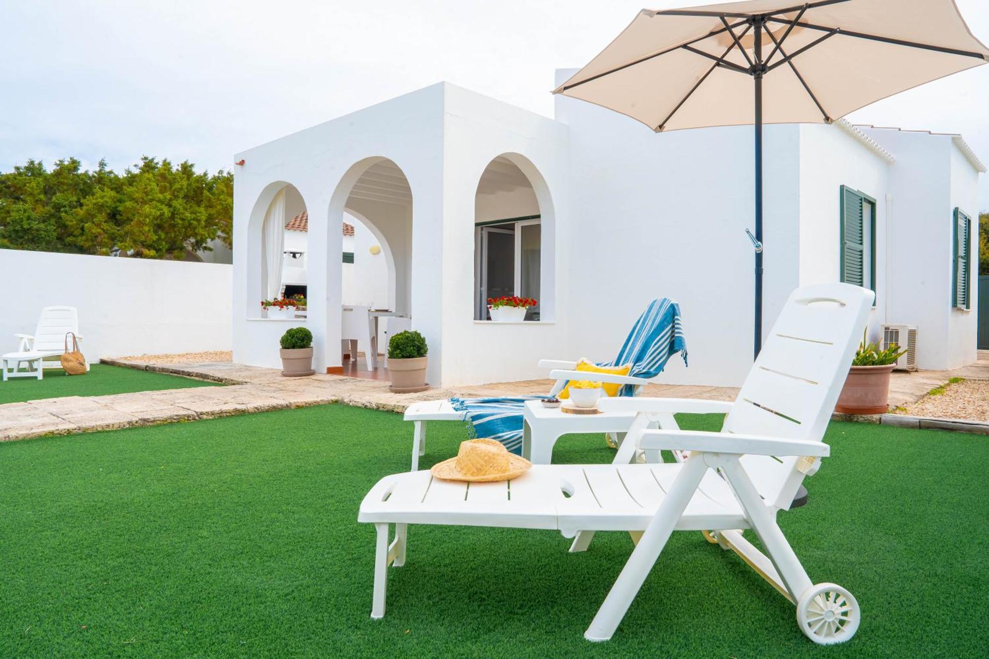 Apartamento Calan Bosch, Ciutadella Cala' en Bosch Bagian luar foto